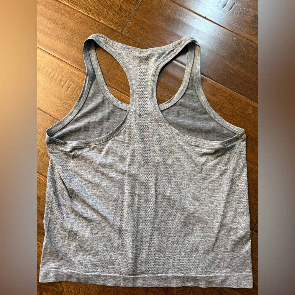 Gray Racerback Women's Top size 10